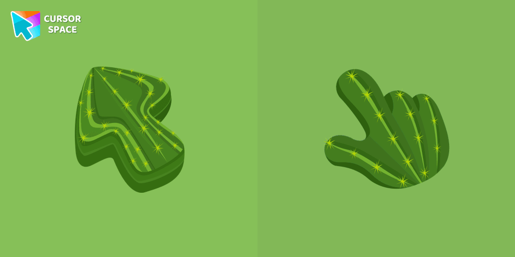Cactus Texture cursor cursor pack